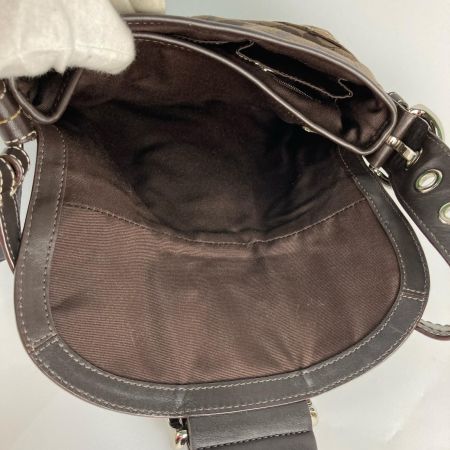  COACH コーチ ソーホー シグネチャー ワンショルダーバッグ 10296 ブラウン