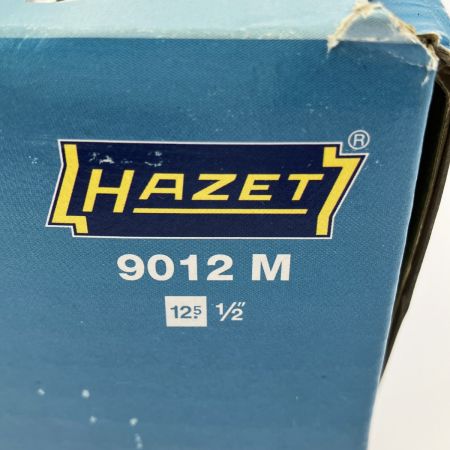  HAZET ハゼット エアーインパクトレンチ 1/2インチ 9012M ブラック×ブルー