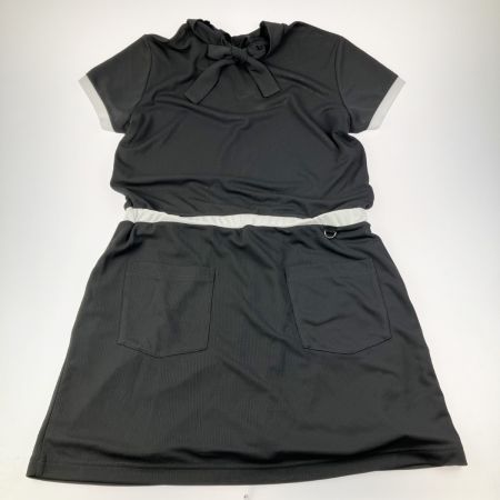  Callaway キャロウェイ ゴルフウェア 半袖 モックネックワンピース C24129200 ブラック