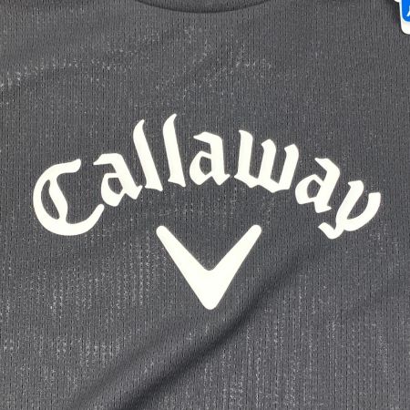  Callaway キャロウェイ ゴルフウェア 半袖 モックネックワンピース C24129200 ブラック