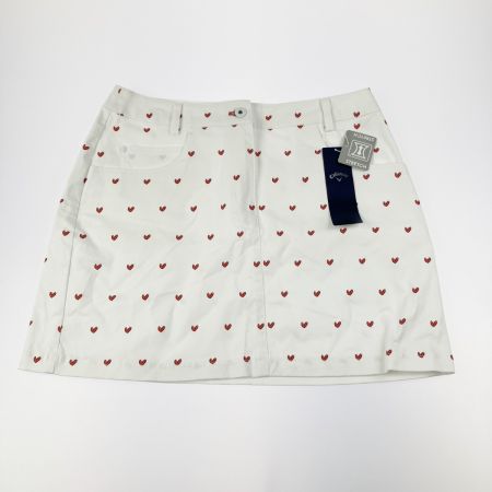  Callaway キャロウェイ ゴルフウェア ラブキャロウェイ ストレッチコットンツイルスカート C23128221 ホワイト