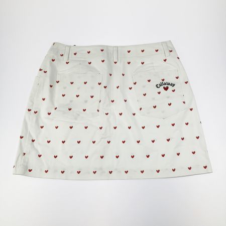  Callaway キャロウェイ ゴルフウェア ラブキャロウェイ ストレッチコットンツイルスカート C23128221 ホワイト