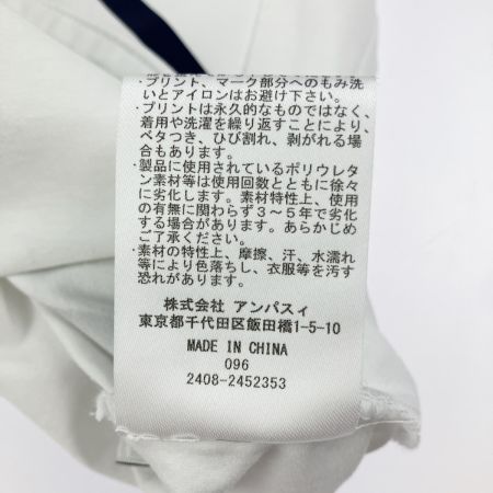  and per se アンパスィー ゴルフウェア 半袖 リファインドライ モックネックシャツ AFS9515V5 ホワイト