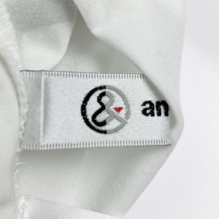  and per se アンパスィー ゴルフウェア 半袖 リファインドライ モックネックシャツ AFS9515V5 ホワイト