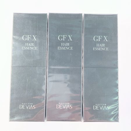   DR デヴィアス GF X 80ml 頭皮用ヘアトリートメント 3本セット