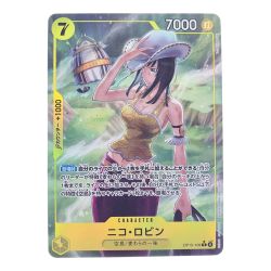 ▽▽  ワンピース ニコ・ロビン パラレル OP15-109R ポケカ Bランク