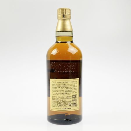 【北海道内限定発送】 SUNTORY サントリー シングルモルト ウイスキー 山崎 12年 700ml 未開栓