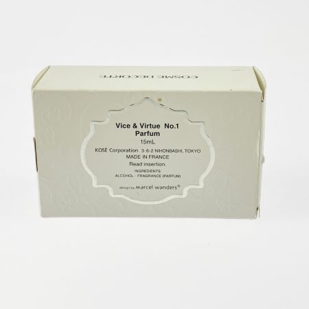  コスメデコルテ 香水 バイス&バーチュ No.1 パルファン 15ml 箱付