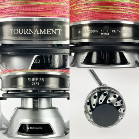  DAIWA ダイワ 18トーナメントサーフ35 08PE ハンドルノブカスタム