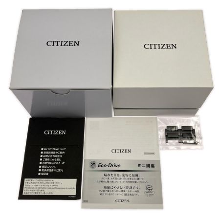  CITIZEN シチズン アテッサ ブラックチタン エコ・ドライブ CB3015-53E