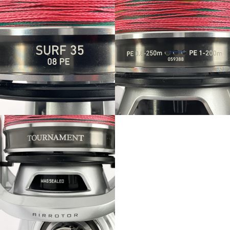  DAIWA ダイワ 18トーナメントサーフ35 08PE ハンドルノブカスタム