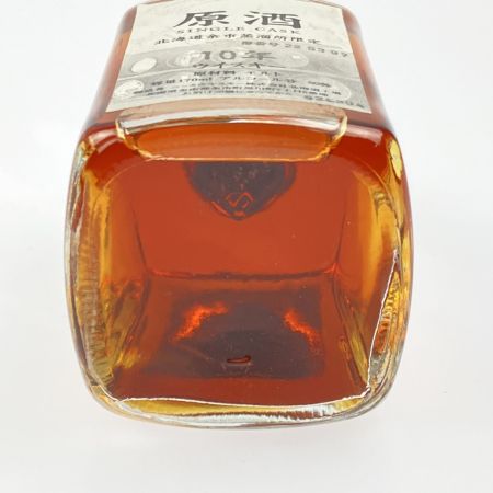【北海道内限定発送】 ニッカウイスキー 余市蒸溜所限定 原酒 シングルカスク 10年 170ml 未開栓