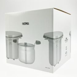 ▽▽ THERMOS サーモス 真空保温調理器 シャトルシェフ 4.5L KBK-4500 モノホワイト 開封未使用品 Sランク