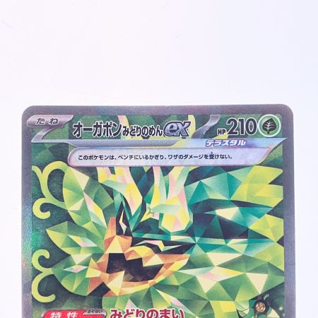   ポケモンカード オーガポンみどりのめんex 125/101SAR ポケカ