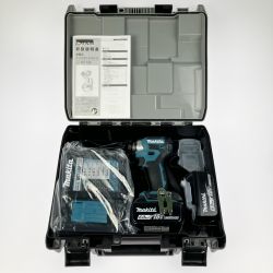 ▽▽ MAKITA マキタ 充電式インパクトドライバ 18V 6.0Ah TD173DRGX ブルー Sランク