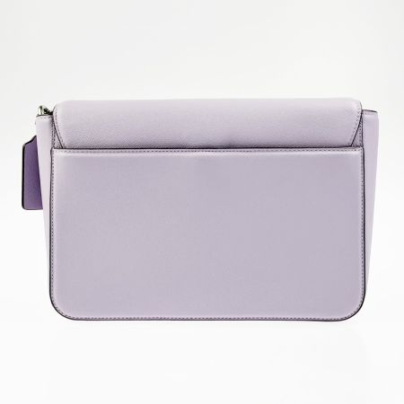  COACH コーチ メッセンジャーバッグ シグネチャー キャンバス インテリア CJ843 ラベンダー