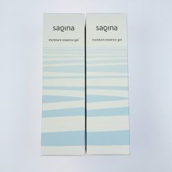 ▽▽  SAQINA サキナ モイスチャーエッセンスジェル マッサージ&ジェル美容液 130ml×2本 Nランク