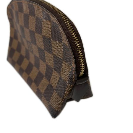  LOUIS VUITTON ルイヴィトン ダミエ ポッシュ・コスメティック 化粧ポーチ N47516 ブラウン