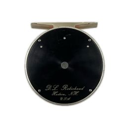 ▽▽ D.L.Robichaud フライリール ロビショー Hudson N.H. バックプレート固定モデル Bランク