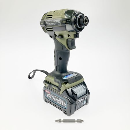  MAKITA マキタ 充電式インパクトドライバ 40Vmax 2.5Ah TD002GRDXO オリーブ