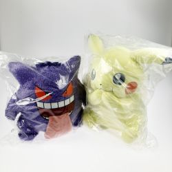 ▽▽  一番くじ ポケモン A賞 ゲンガー・等身大ピカチュウ ぬいぐるみ 未開封品 Nランク