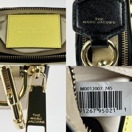  MARC JACOBS マークジェイコブス ザ スナップショット m0012007 イエロー×ブラウン