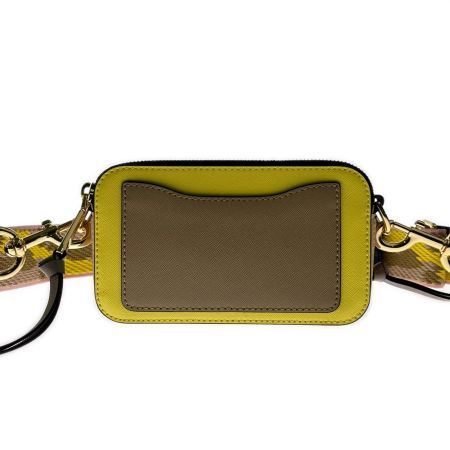  MARC JACOBS マークジェイコブス ザ スナップショット m0012007 イエロー×ブラウン
