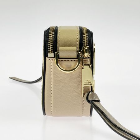  MARC JACOBS マークジェイコブス ザ スナップショット m0012007 イエロー×ブラウン