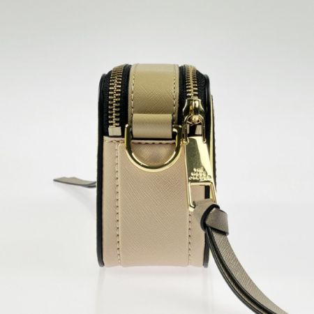  MARC JACOBS マークジェイコブス ザ スナップショット m0012007 イエロー×ブラウン