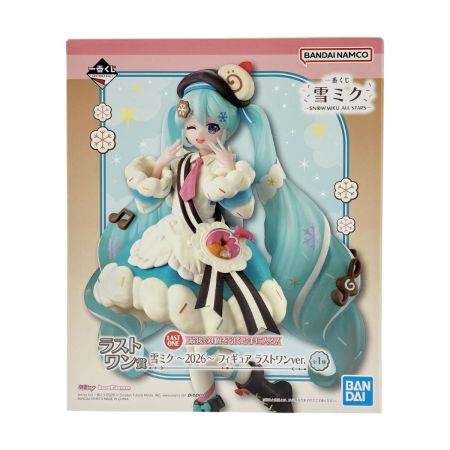   一番くじ 雪ミク SNOW MIKU ALL STARS ラストワン賞 雪ミク 2026 フィギュア 未開封品