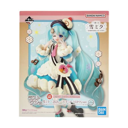   一番くじ 雪ミク SNOW MIKU ALL STARS ラストワン賞 雪ミク 2026 フィギュア 未開封品