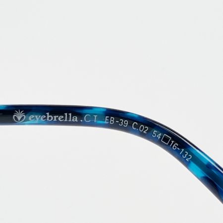  eyebrella アイブレラ クリアタッチ サングラス EB-39 ネイビー