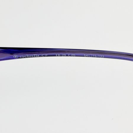  eyebrella アイブレラ クリアピュア サングラス EB-29 パープル