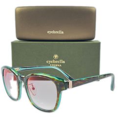 ▽▽ eyebrella アイブレラ エテルナ サングラス EB-47 ティールグリーン Aランク