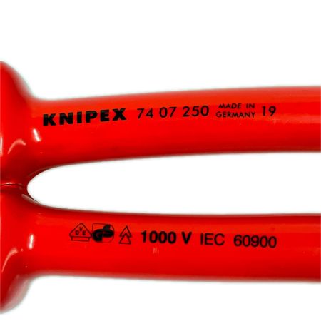  KNIPEX クニペックス 絶縁強力斜ニッパー 1000V 74 07 250