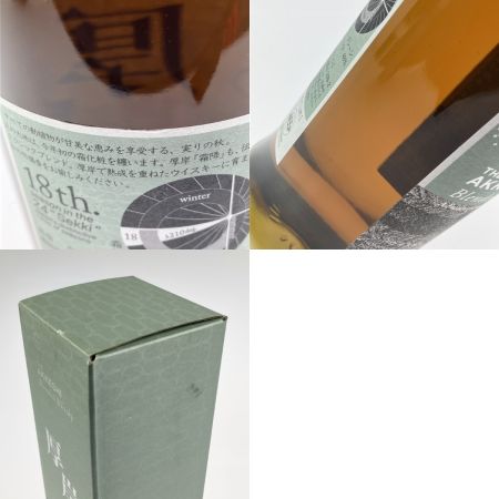 【北海道内限定発送】  THE AKKESHI 厚岸 ブレンデッド 霜降 そうこう 2024 700ml 未開栓