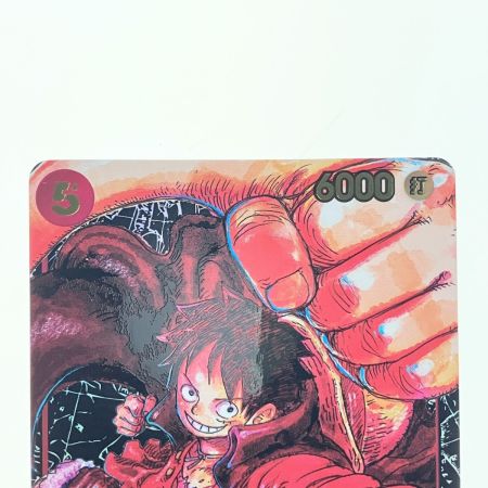   ワンピースカードモンキー・D・ルフィ (カード名金色) ST01-012SR