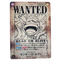 ▽▽  ワンピース モンキー・D・ルフィ(WANTED) パラレル SPOP05-119SEC Cランク