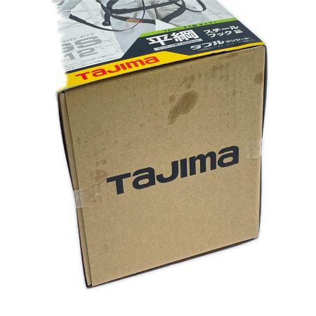  TAJIMA タジマ ハーネスGS M 黒 平ロープ ダブルL1 セット A1GSMFR-WL1BK