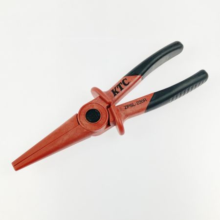  KTC ケーティーシー 樹脂製絶縁ノーズプライヤー ZPSL-220R