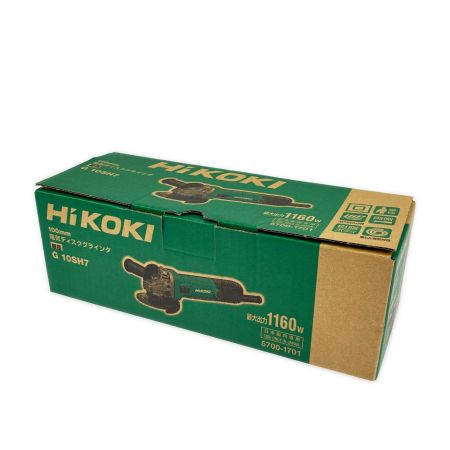  HiKOKI ハイコーキ コード式 電気ディスクグラインダ 100V G10SH7