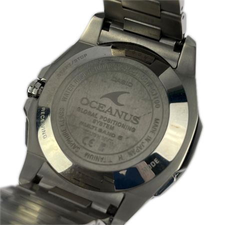 CASIO カシオ OCEANUS オシアナス GPSハイブリッド電波ソーラー OCW-G1100