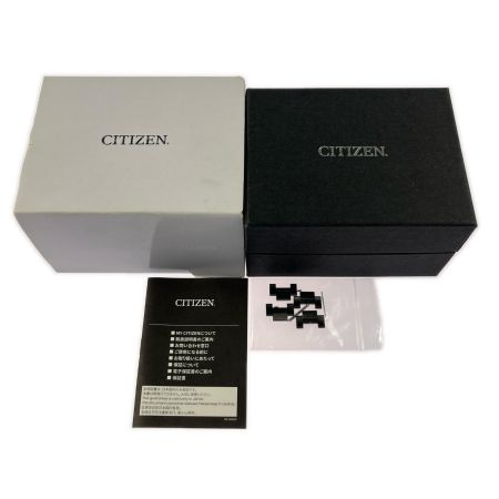  CITIZEN シチズン アテッサ アクトライン ブラックチタン LAYERS of TIME エコ・ドライブ AT8286-65E