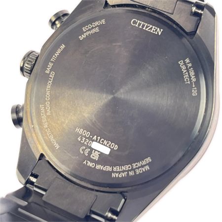  CITIZEN シチズン アテッサ アクトライン ブラックチタン LAYERS of TIME エコ・ドライブ AT8286-65E