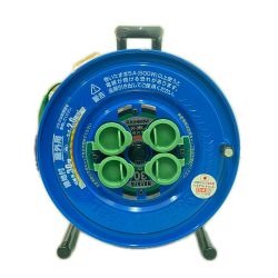 ▽▽ HATAYA コードリール サンデーレインボーリール 屋外用 30m SG-30K ブルー Sランク