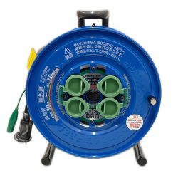 ▽▽ HATAYA コードリール サンデーレインボーリール 屋外用 30m SG-30K ブルー Sランク