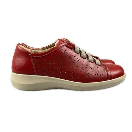  ACHILLES SORBO アキレス・ソルボ ウォーキングシューズ  22cm 3840 レッド