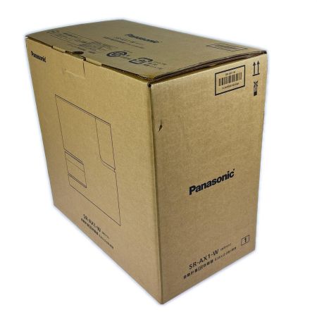  Panasonic パナソニック 自動計量IH炊飯器 2合炊き SR-AX1-W 2023年製 開封未使用品