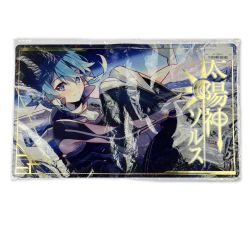 ▽▽  SAO 太陽神ソルス シノン 金文字 混沌の女神様 ソードアートオンライン プレイマット Nランク