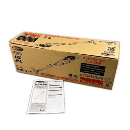  MAKITA マキタ 充電式クリーナ 18V CL284FDZW 白